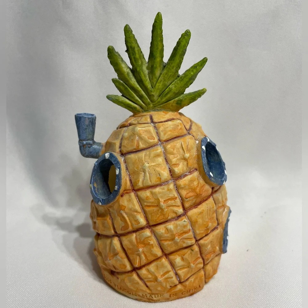 Penn-Plax SpongeBob Pineapple Home Aquarium Ornament Excellent Condition